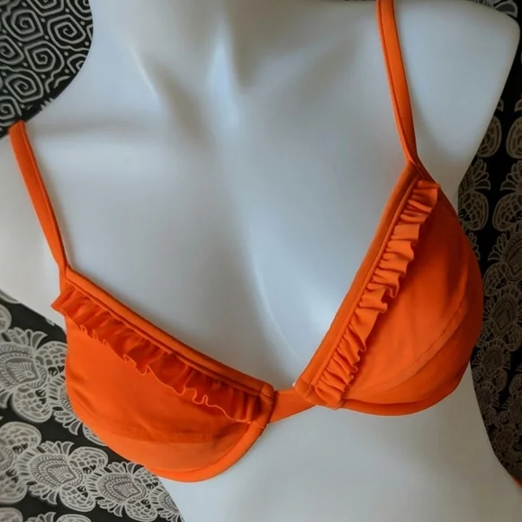 Oscar de la Renta🎉HP🎉🤩🤩🤩Vintage Oscar de la Renta orange bikini
